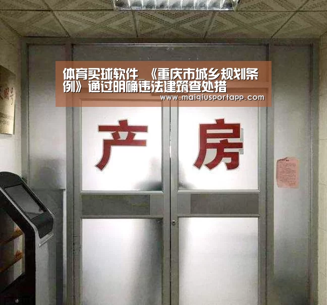 体育买球软件_《重庆市城乡规划条例》通过明确违法建筑查处措(图3) 体育买球软件